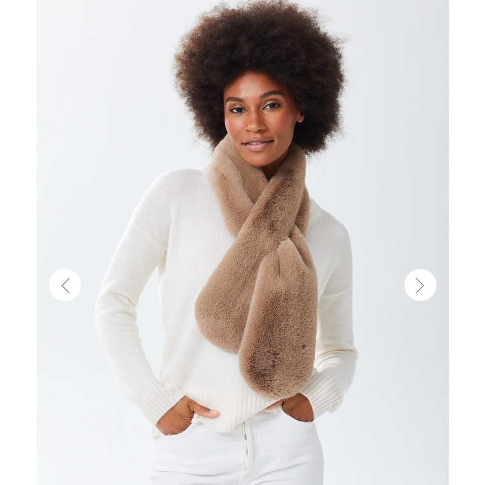 Alice Walk Faux Fur Scarf NWT